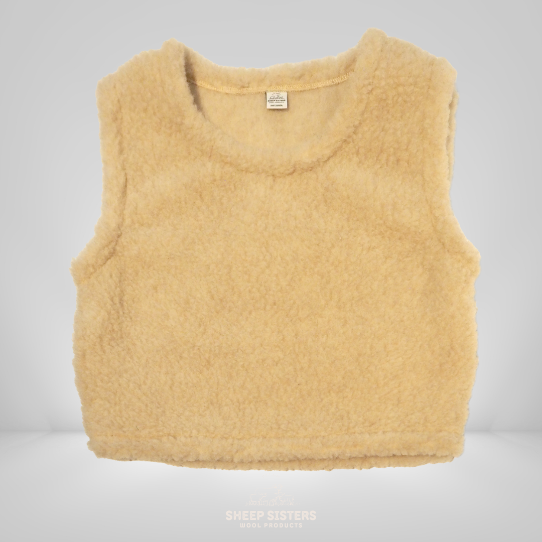 Sora Wool Vest Beige