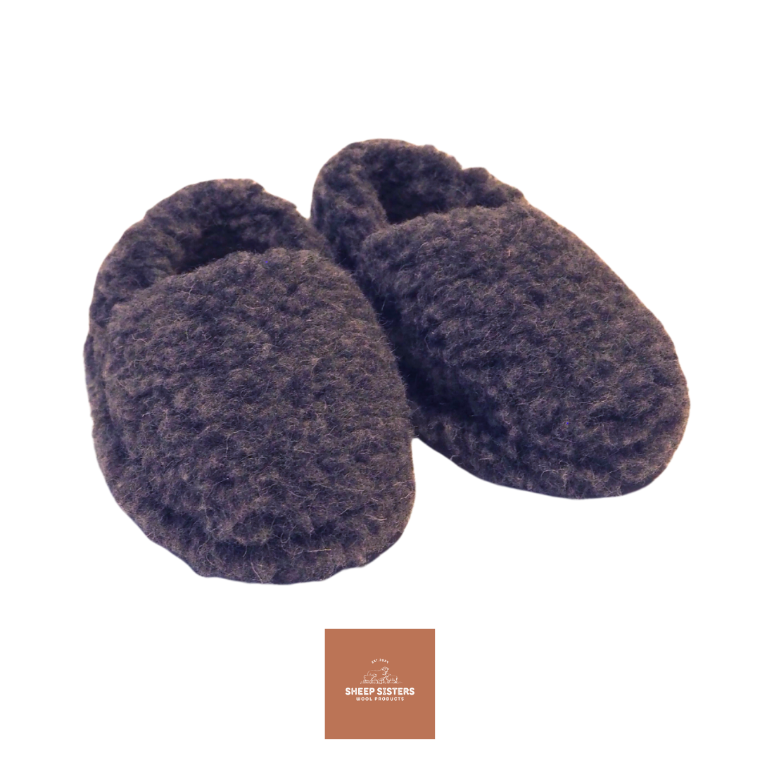 Kids Cloud Slippers Graphite