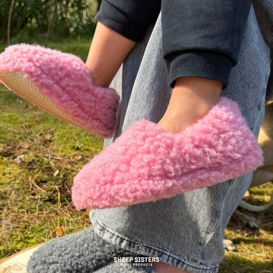 Kids Cloud Slippers Rosa