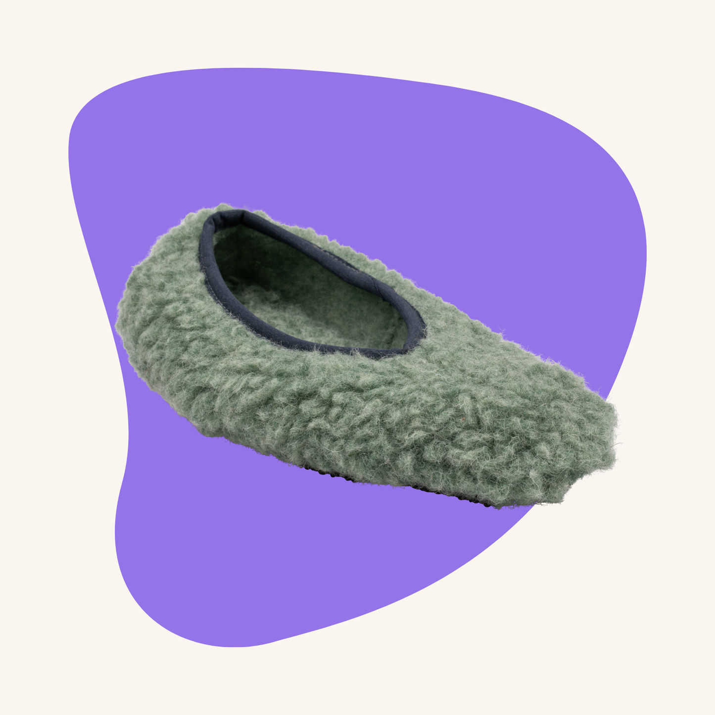 Merino Ballerina Slippers - Matcha