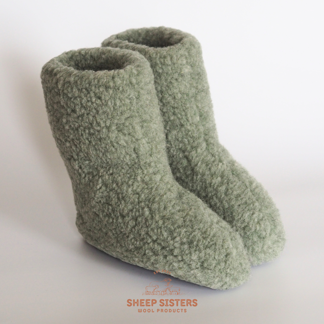 Long Cloud Slippers Matcha