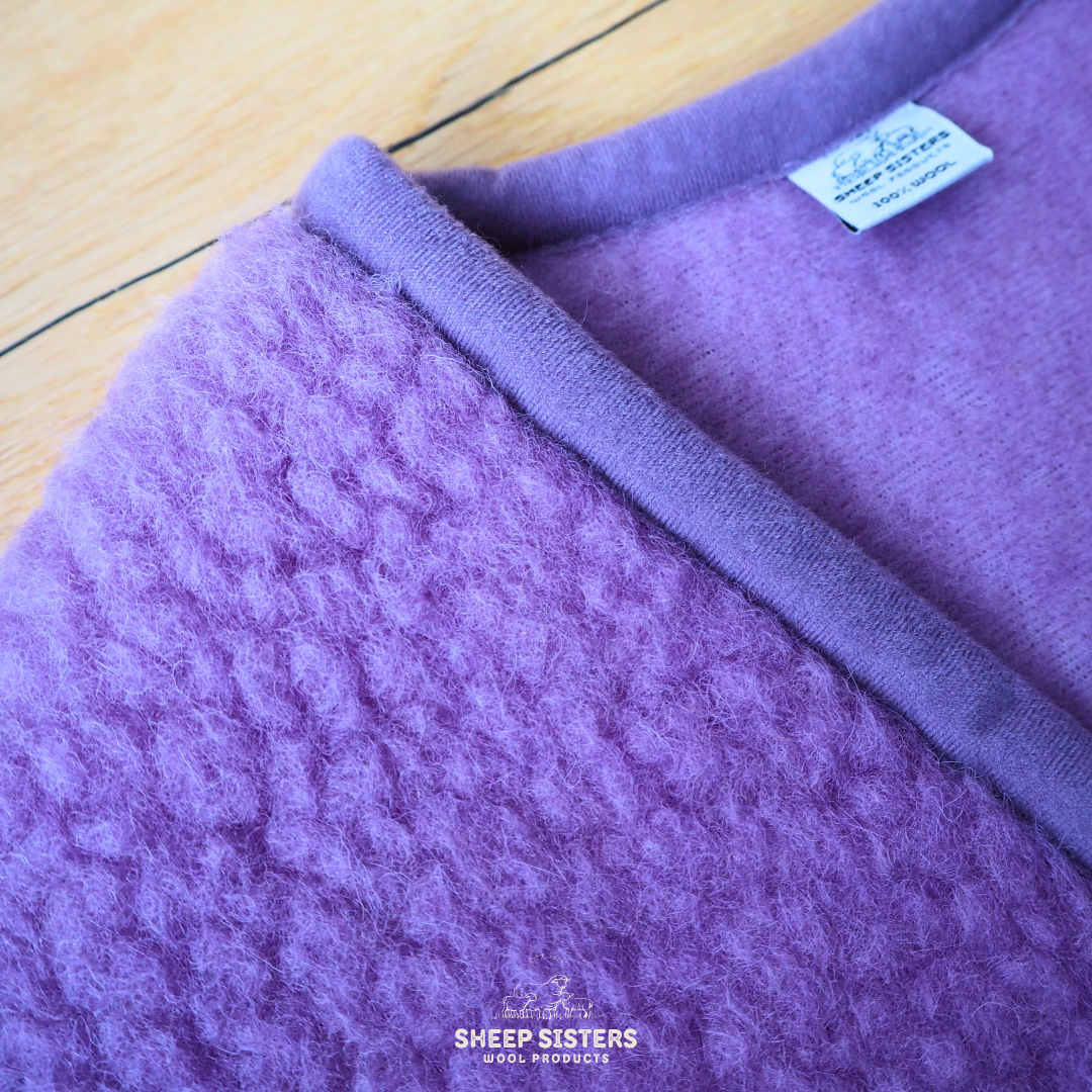 Kids Nimbus Wool Vest Lila