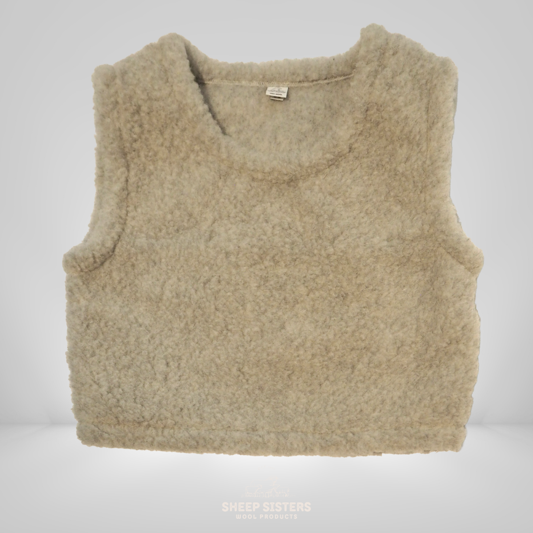 Sora Wool Vest Grey