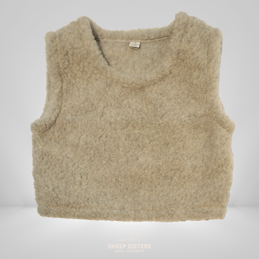 Sora Wool Vest Grey