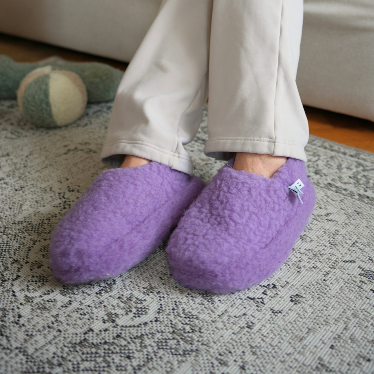 Cloud Slippers Lila