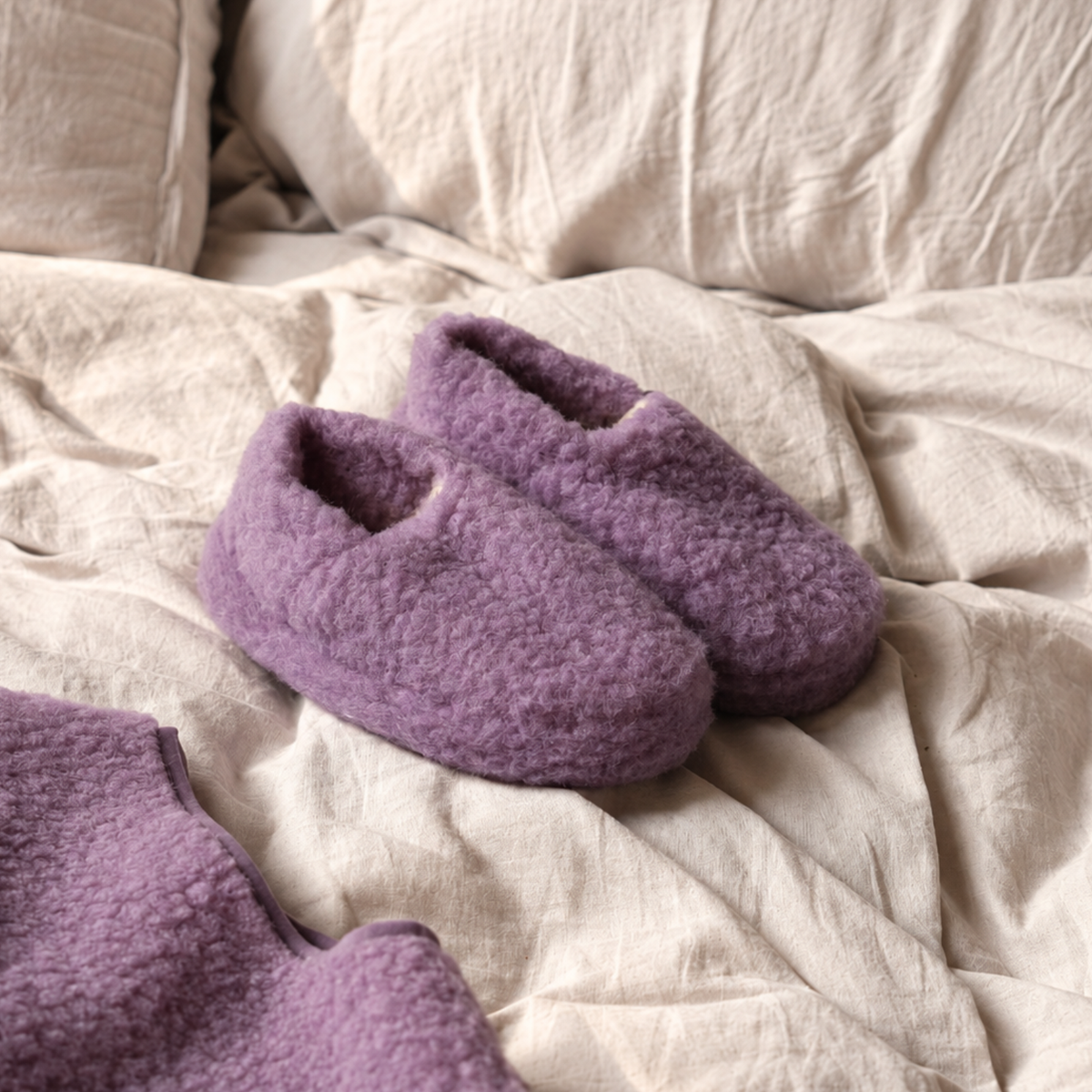 Cloud Slippers Lila