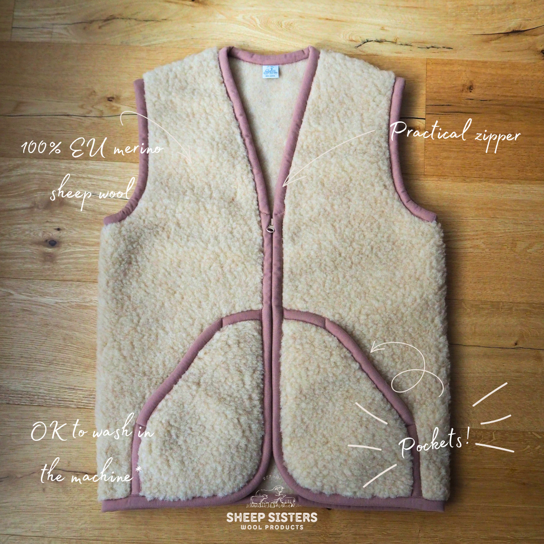 Nimbus Wool Vest Beige