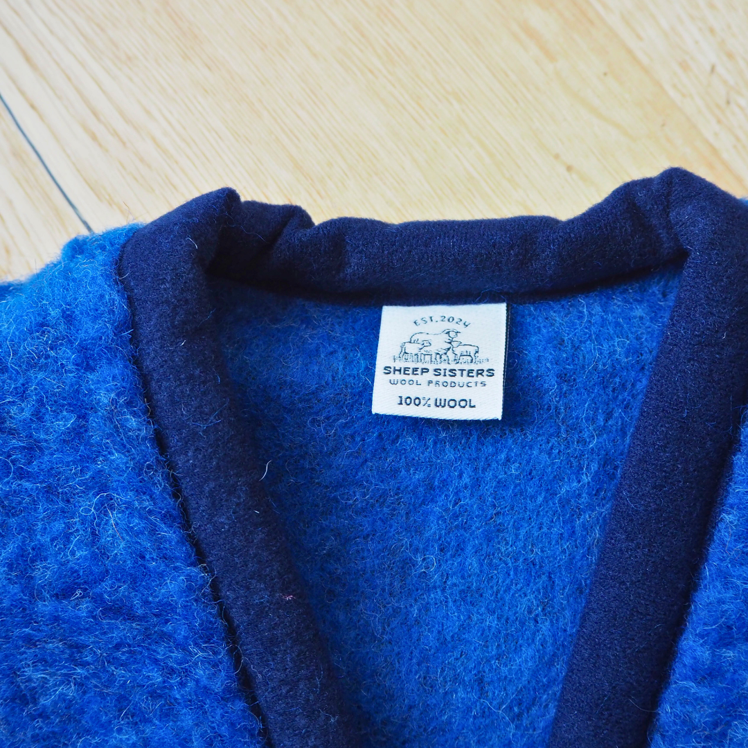 Kids Nimbus Wool Vest Cornflower