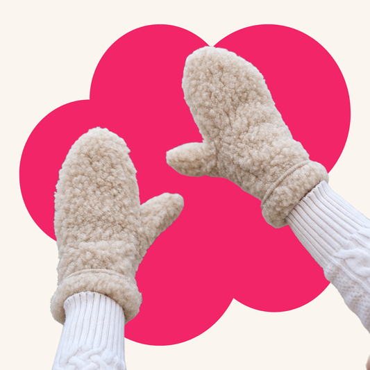 Wollhandschuhe Hands Inside the Cloud
