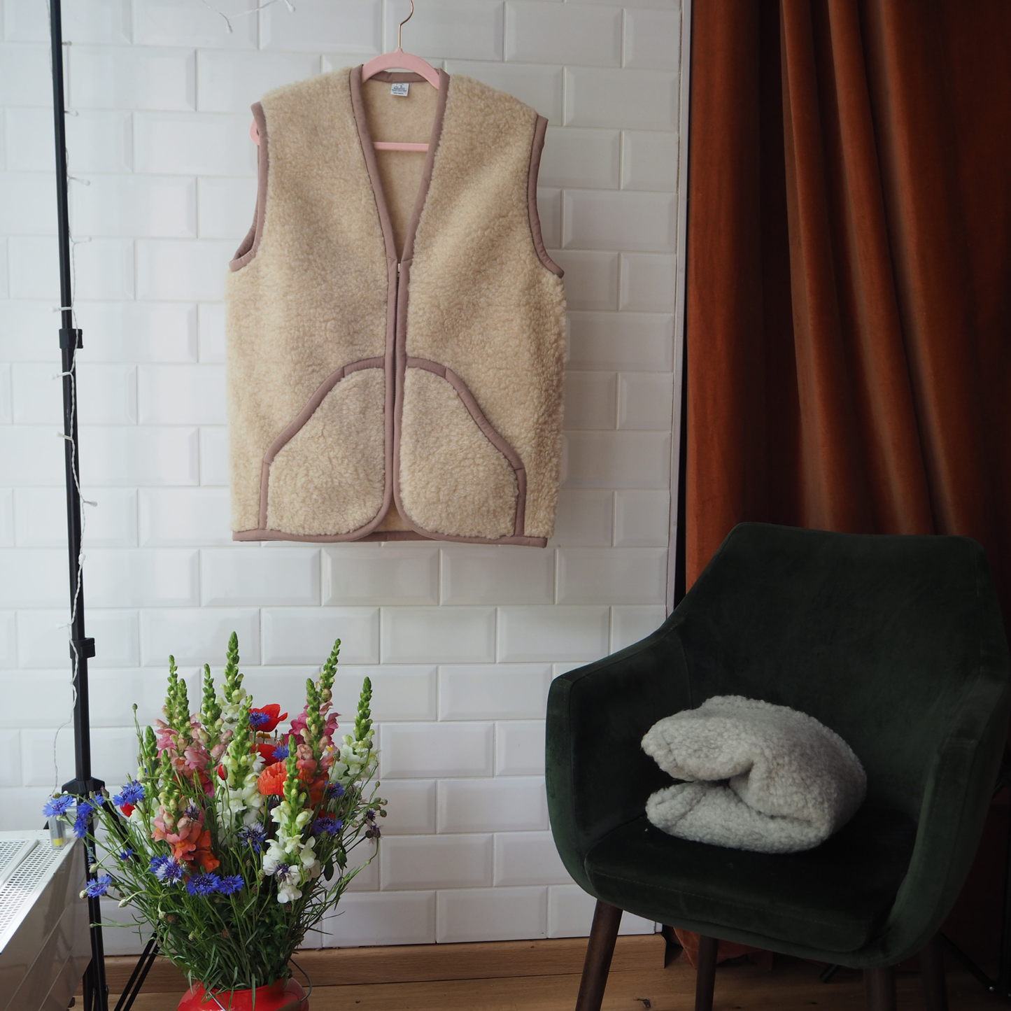 Nimbus Wool Vest Beige