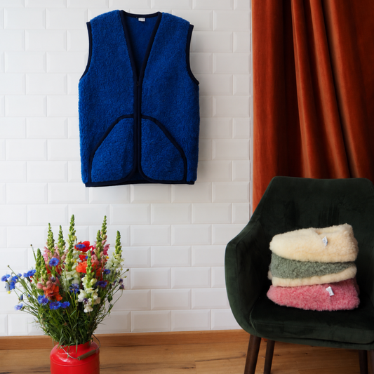 Nimbus Wool Vest Cornflower