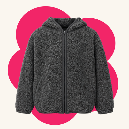 Lumi Merino Wool Bomber Jacket - Graphite