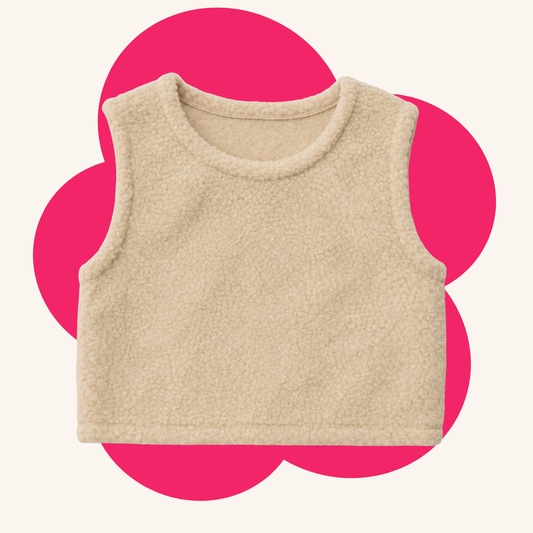 Sora Wool Vest Beige