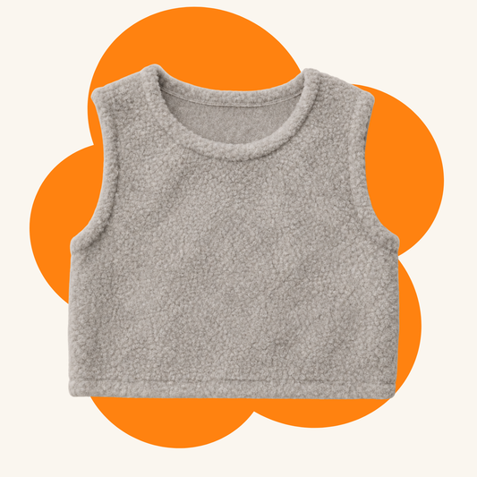 Sora Wool Vest Grey